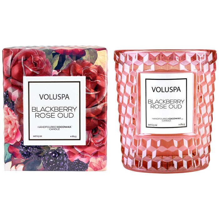 Blackberry Rose Oud  - Voluspa Scented Candle