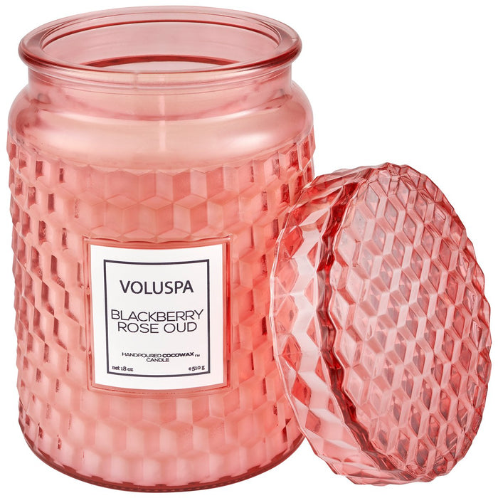 Blackberry Rose Oud  - Voluspa Scented Candle