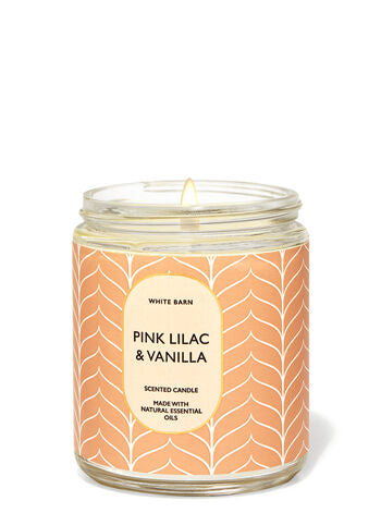 Pink Lilac and Vanilla  - Bath and body works candle / CLOUD HK/
