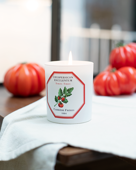 Tomato - Lycopersicon Esculentum Carriere Freres Scented Candle 185g