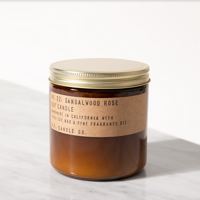 No.32 Sandalwood Rose - P.F. Candle Co. Scented Candle