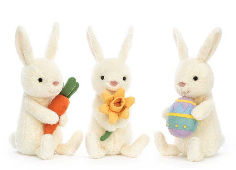 Bobbi Bunny with daffodils 18cm - Jellycat Soft Toy