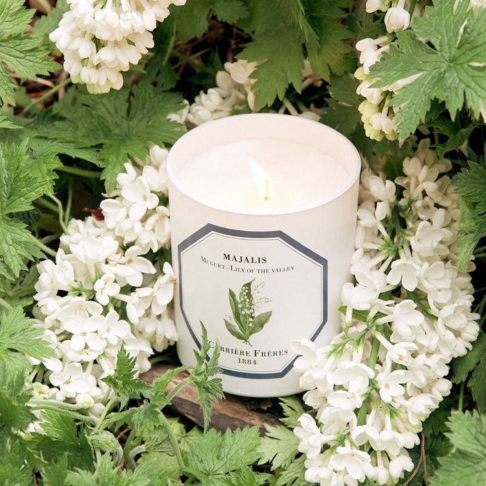 Lily of the valley ( Majalis ) - Carriere Freres Candle / Cloud