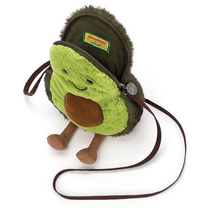 Amuseables Avocado Shoulder Bag 29cm - Jellycat Soft Toy