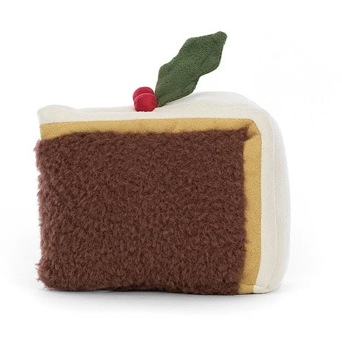 Amuseable Slice of Christmas Cake 12cm - Jellycat Soft Toy
