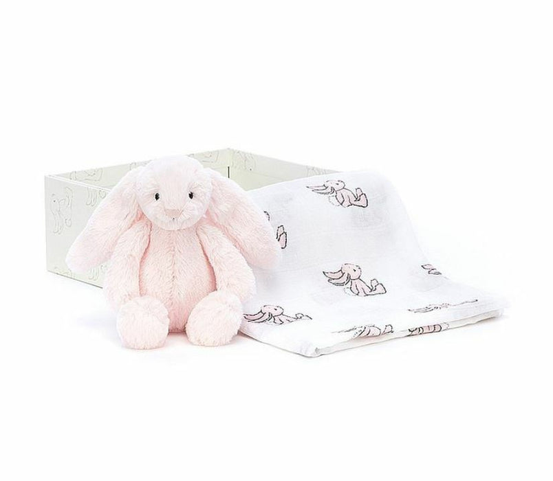 Bashful Pink Bunny Baby Gift Set - Jellycat Soft Toy